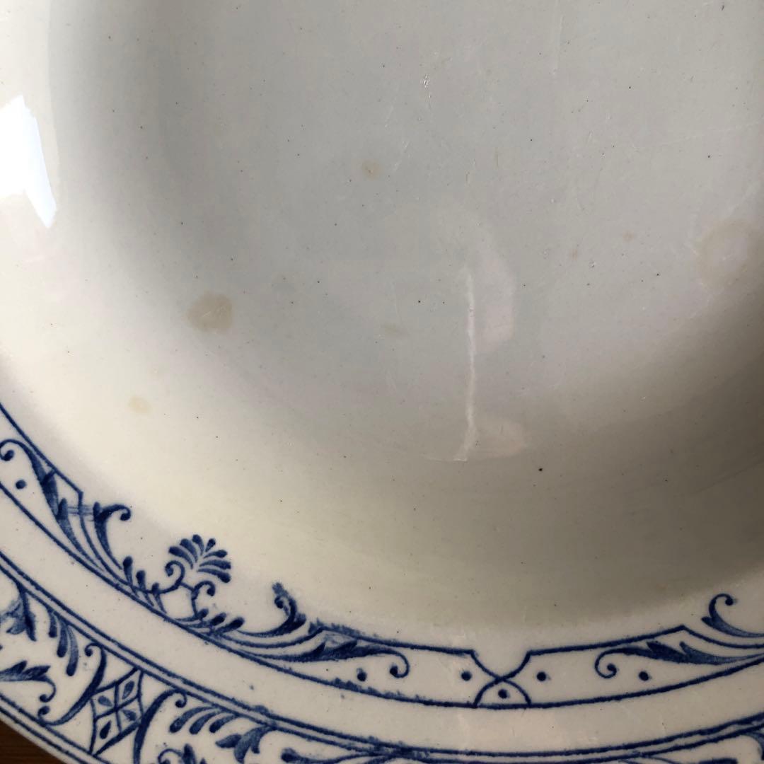 ① Creil et Montereau Colbert 深皿 アンティーク