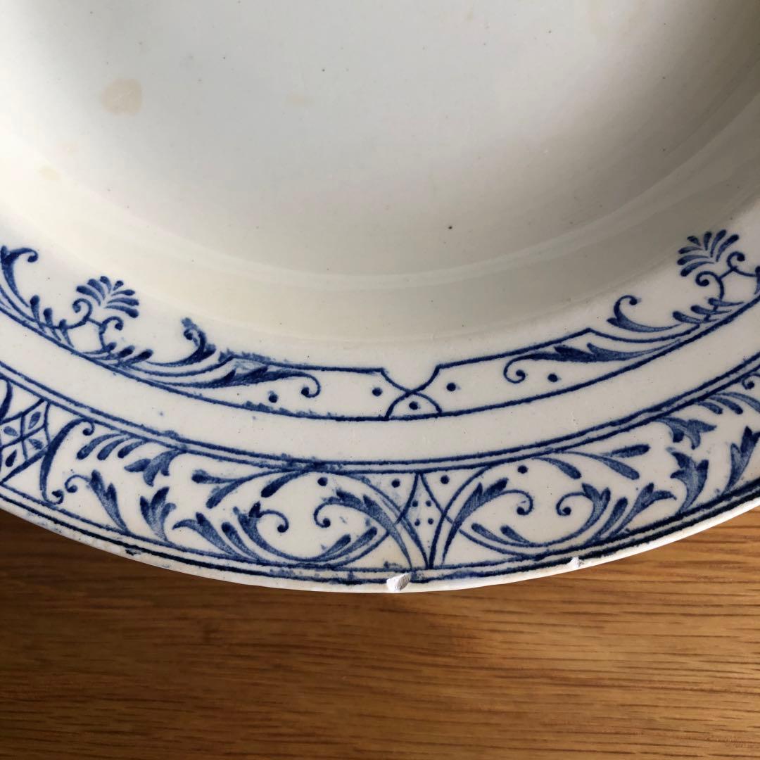 ① Creil et Montereau Colbert 深皿 アンティーク