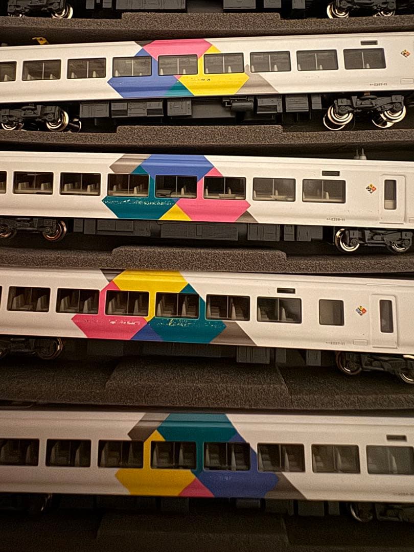 [難あり 中古][室内灯付]KATO E257系　あずさ　基本増結　11両セット