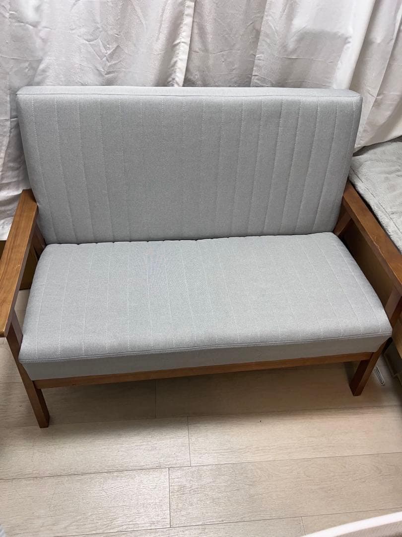 ソファー 2人掛け 幅112cm a 肘掛け おしゃれ 組立簡単 一人暮らし