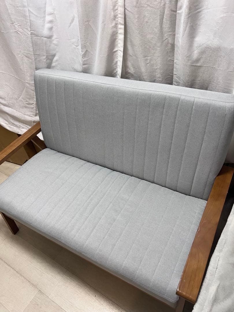 ソファー 2人掛け 幅112cm a 肘掛け おしゃれ 組立簡単 一人暮らし