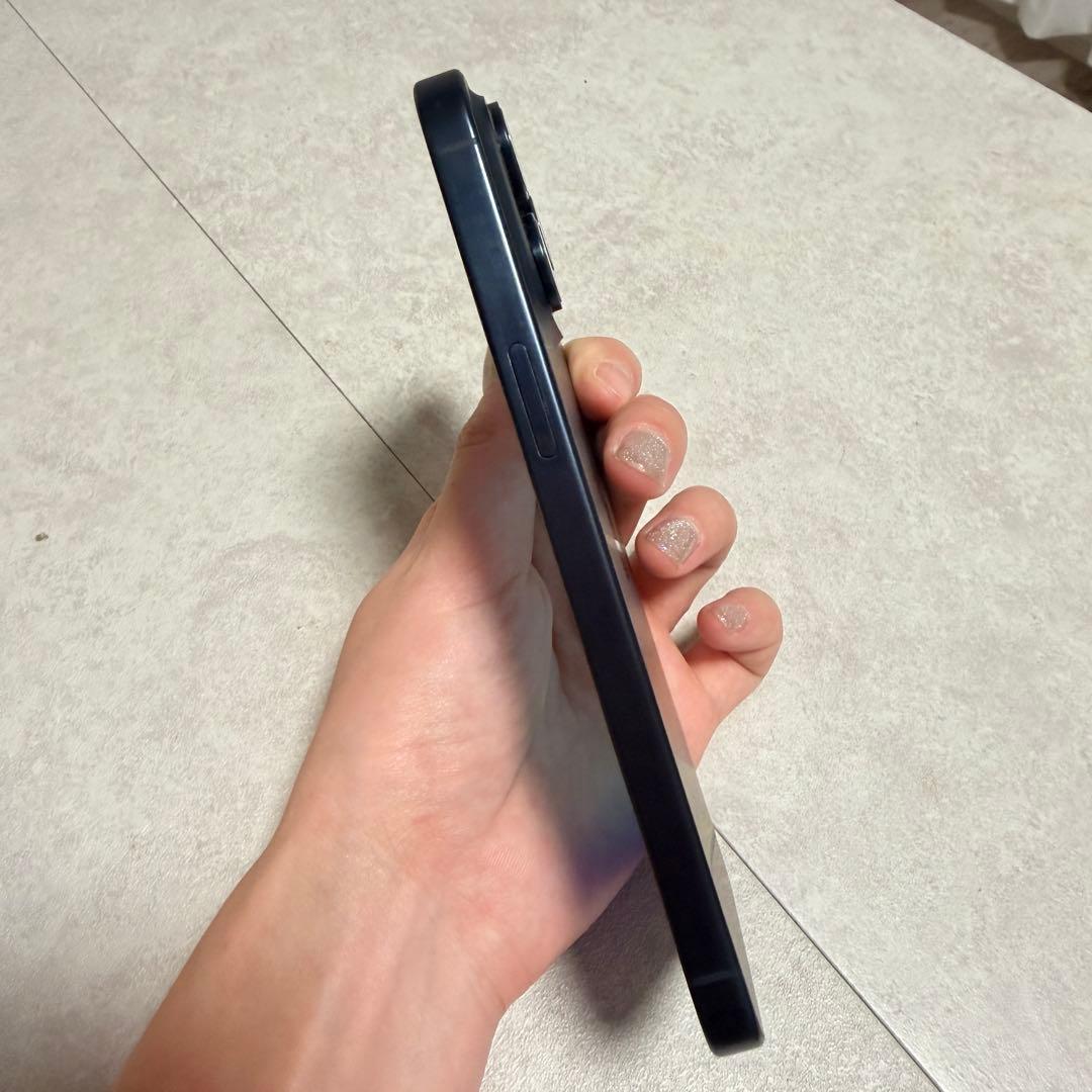 【値下げ＆美品】iPhone 15 Pro Max ブルーチタニウム 512GB