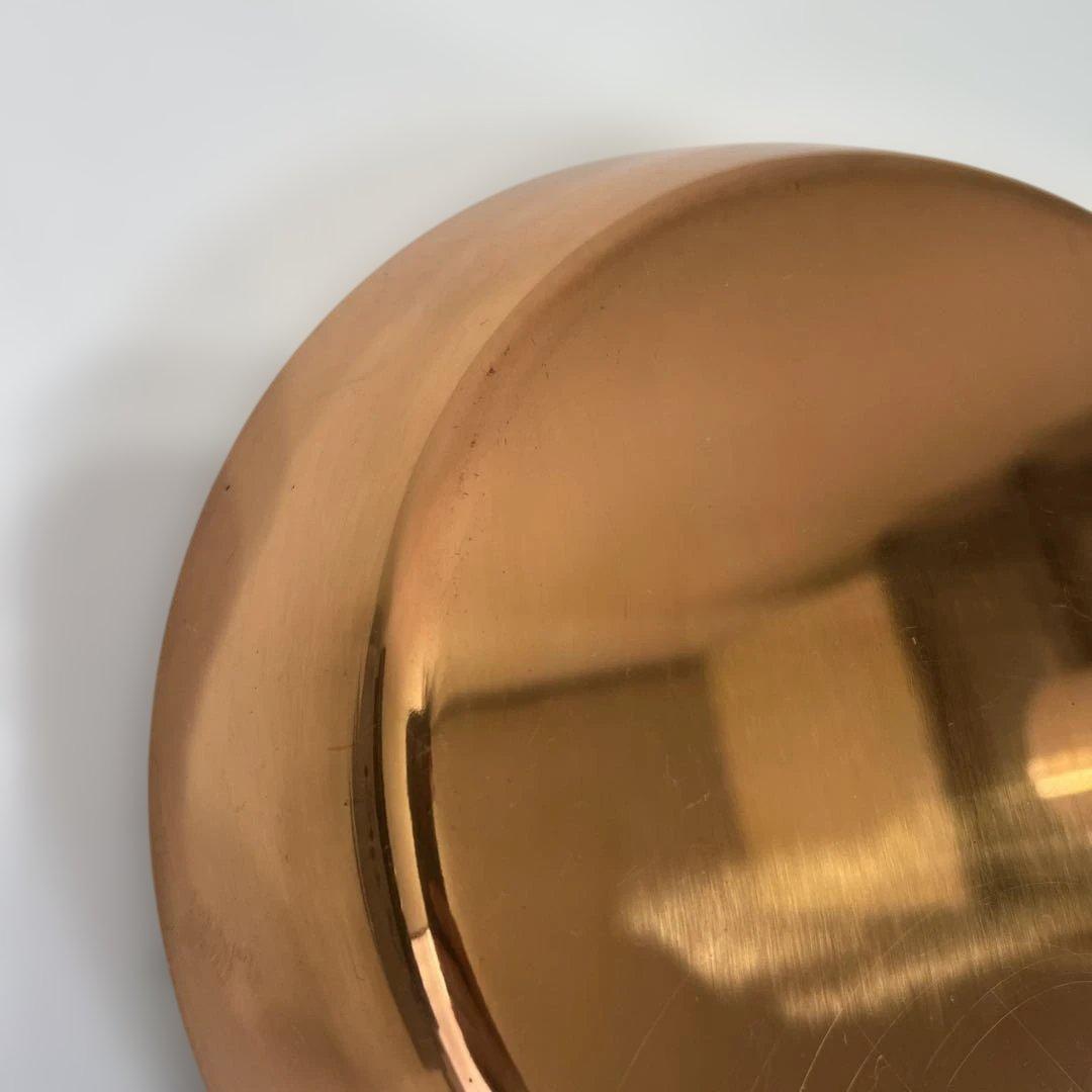 【新品未使用】プロ仕様 銅製フライパン 直径24cm 内面ニッケル仕上げ