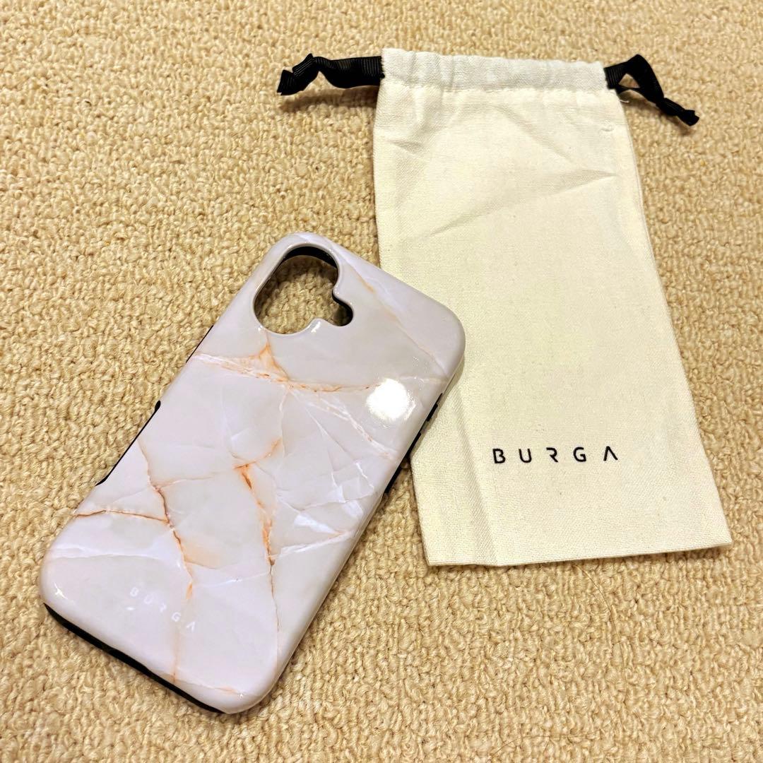 BURGA iPhone17ケース 収納袋付き