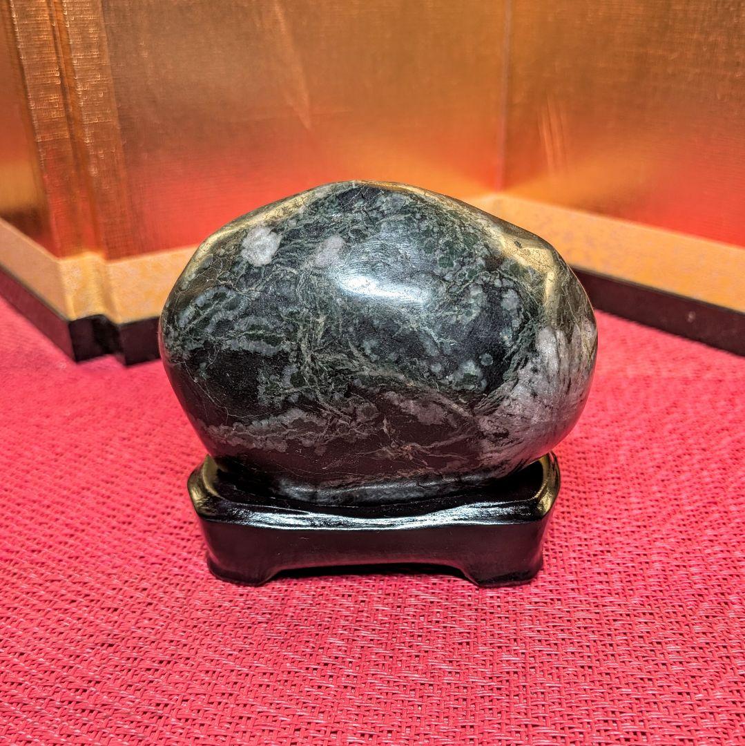 菊花石 岐阜県根尾谷産２個セット 鑑賞石 観賞石 水石 盆石 天然石 置物