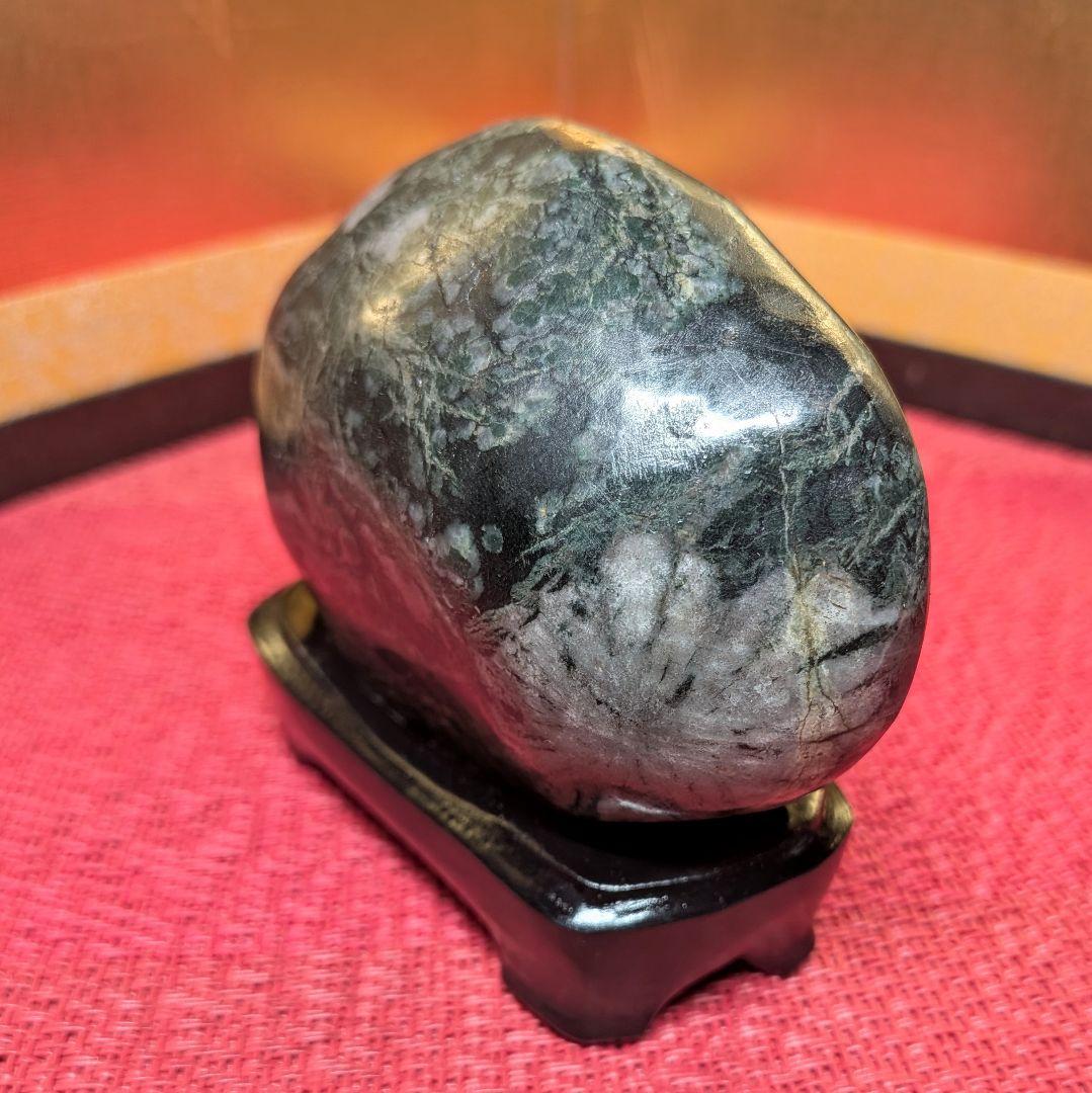 菊花石 岐阜県根尾谷産２個セット 鑑賞石 観賞石 水石 盆石 天然石 置物