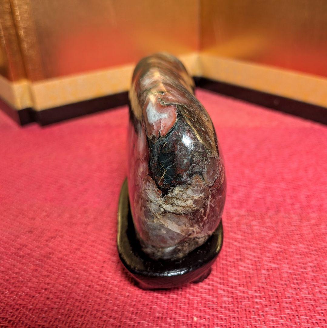 菊花石 岐阜県根尾谷産２個セット 鑑賞石 観賞石 水石 盆石 天然石 置物