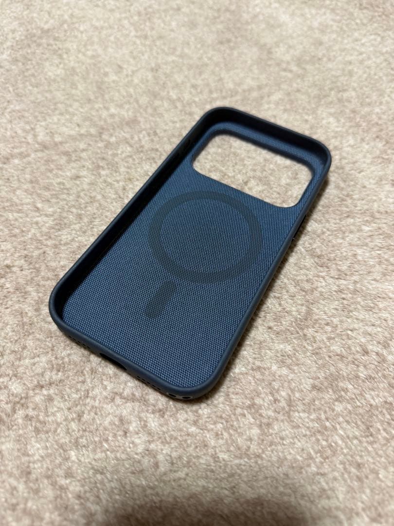 【純正】MagSafe対応iPhone 17Pro テックウーブンケース ブルー