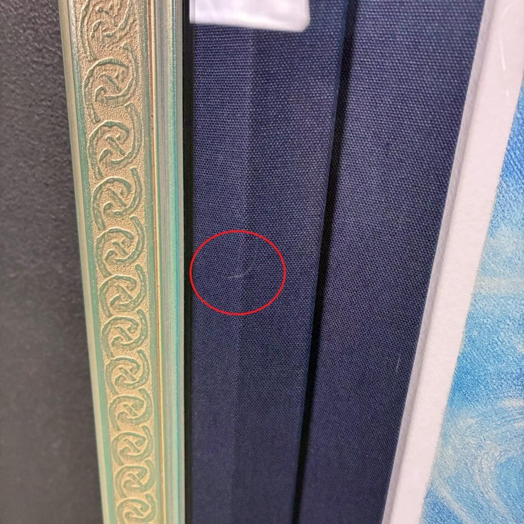 美品 きたのじゅんこ「蝶になった姫君」ジクレ 直筆サイン・保証書有 お洒落な額装