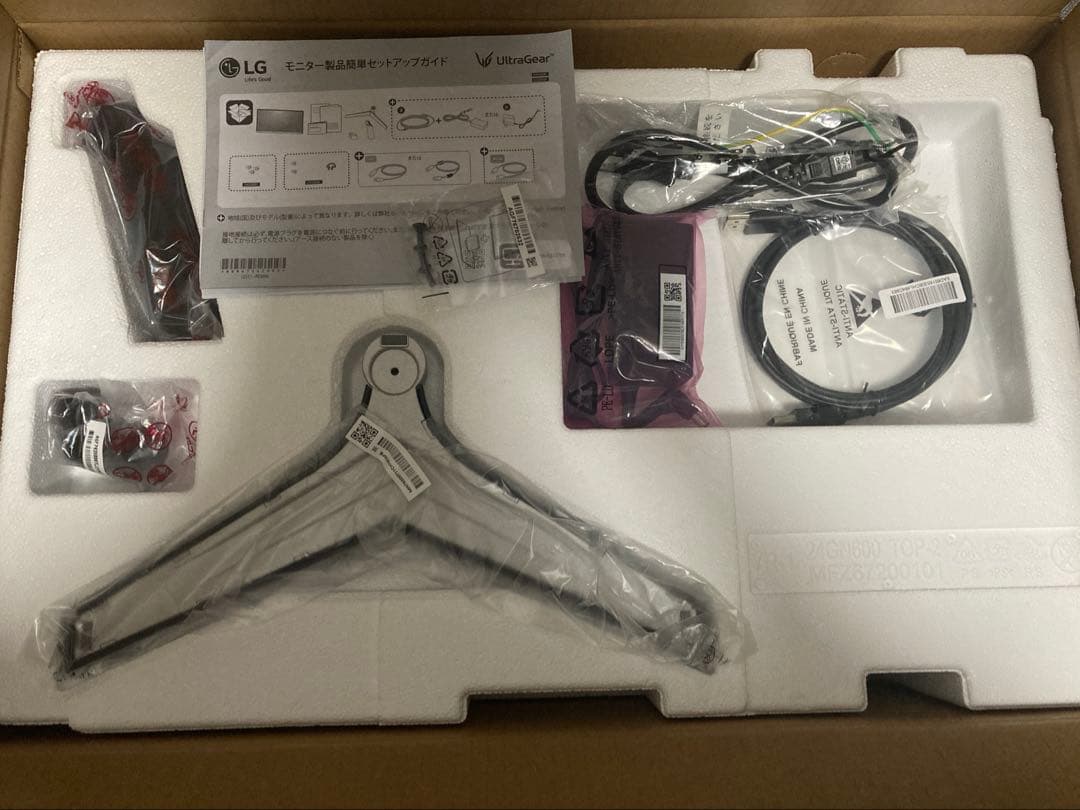 ディスプレイ・モニター本体 LG UltraGear 24GS60F