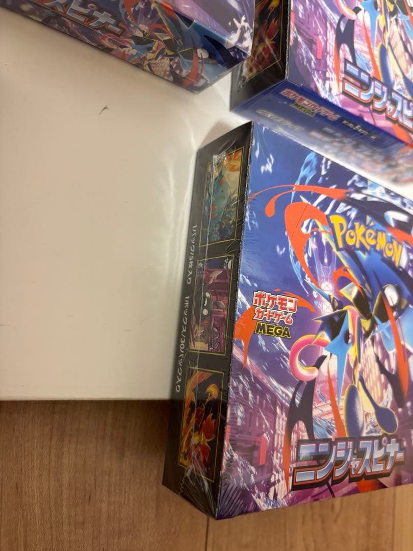 ポケモンカードゲーム MEGA ニンジャス ピナーシュリンク付き　5BOX