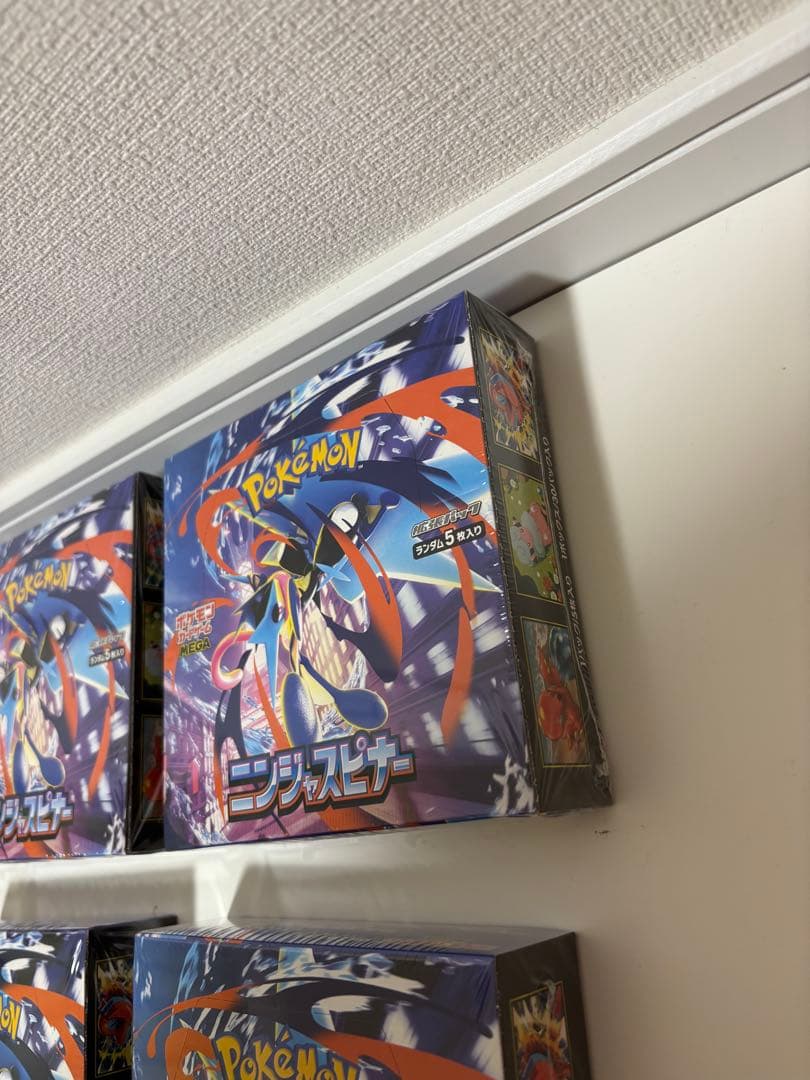 ポケモンカードゲーム MEGA ニンジャス ピナーシュリンク付き　5BOX