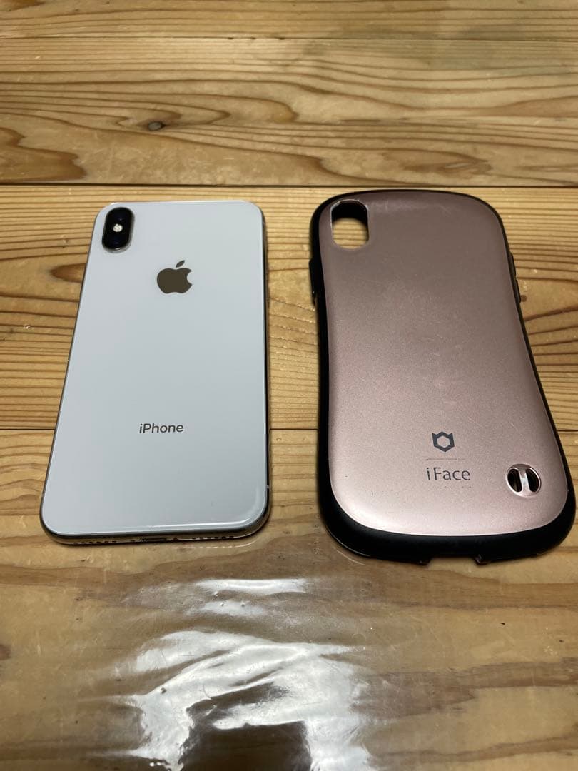 iPhone X SIMフリー256G ifaceケース付き