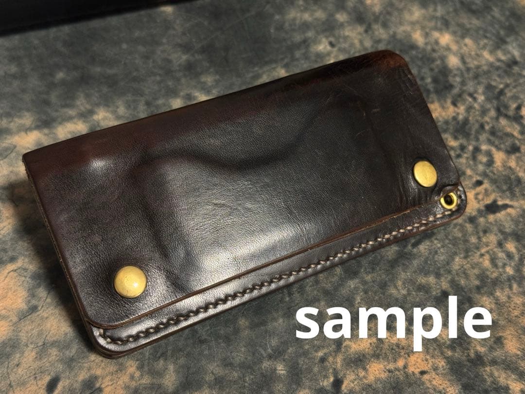 MARYAM社ホースバット(茶芯)トラッカーウォレットTYPE01＋キーホルダー