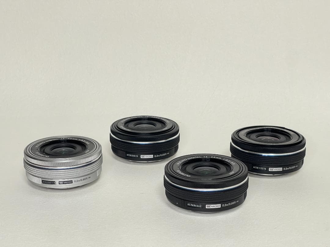 OLYMPUS PEN Lite E-PL3 ブラック ＋ レンズ×4 セット