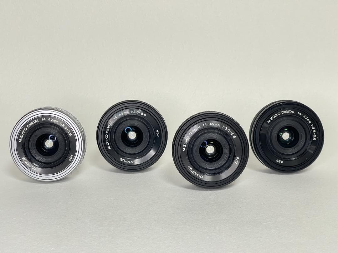 OLYMPUS PEN Lite E-PL3 ブラック ＋ レンズ×4 セット