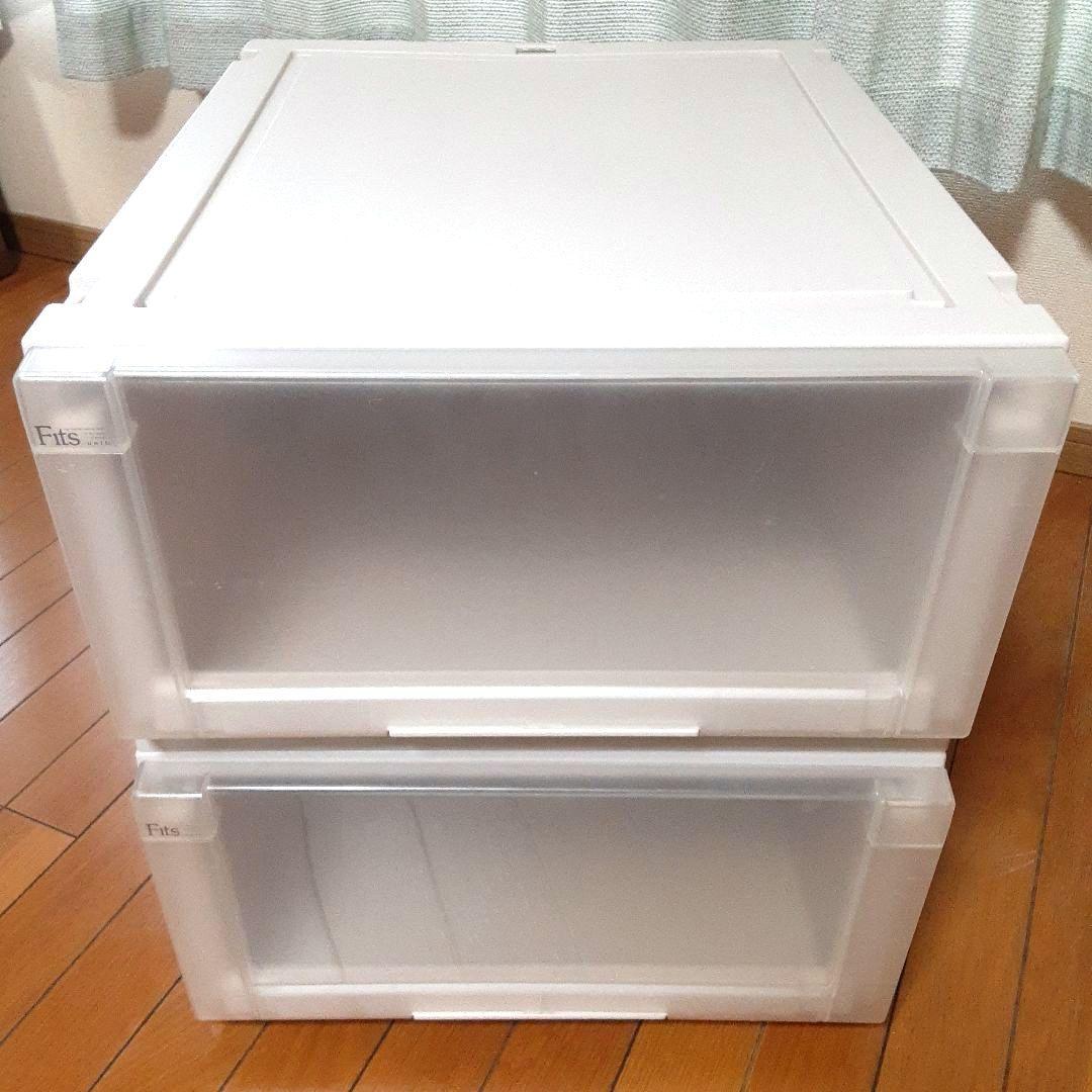 天馬 Fits フィッツ ユニットケース 4525　差込式キャスター40　専用棚