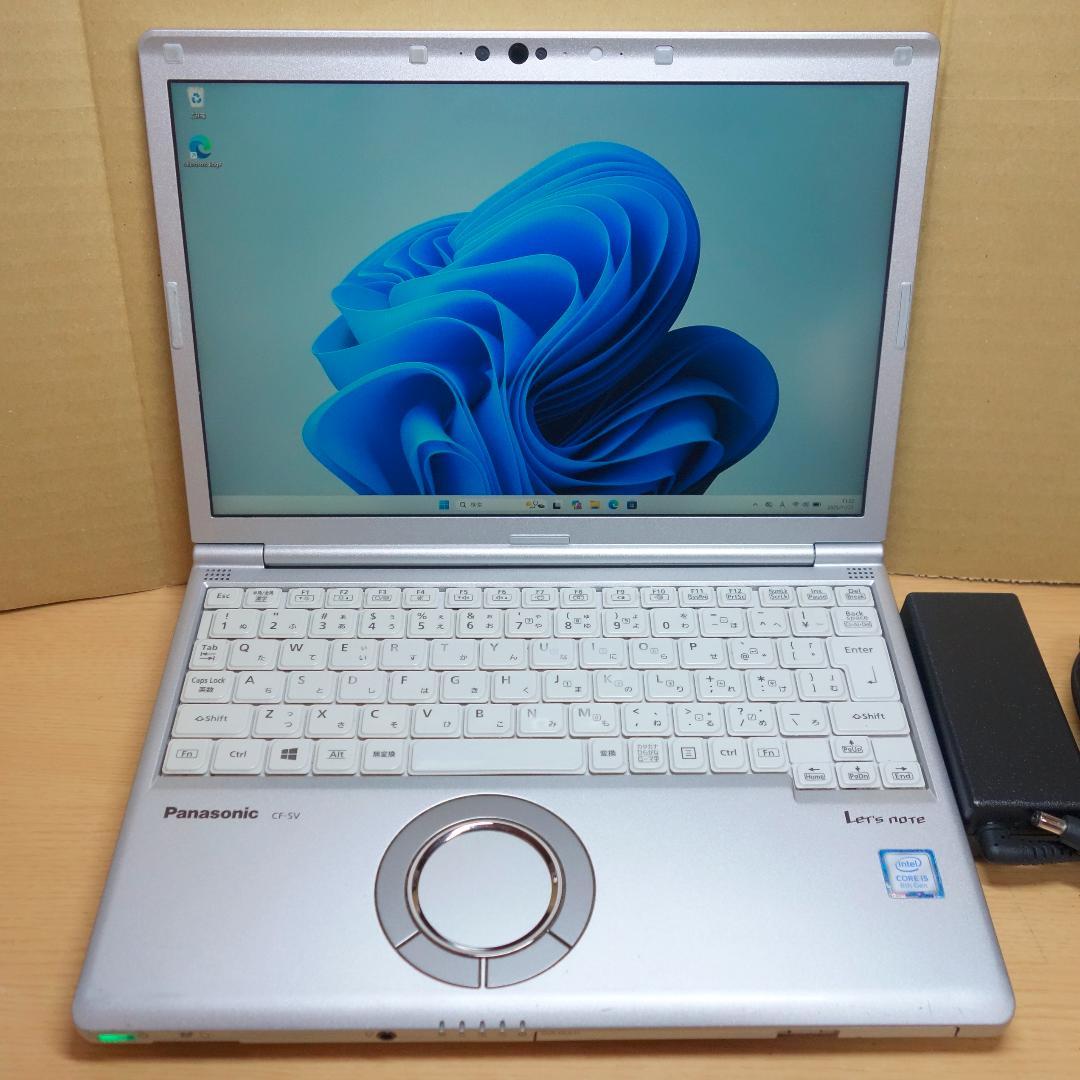 レッツノート CF-SV7◆Core i5-8250U/256G/8G/DVDR