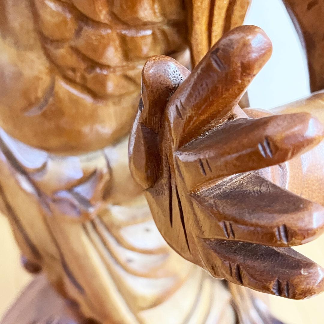 金剛力士像 木造 置物 彫刻