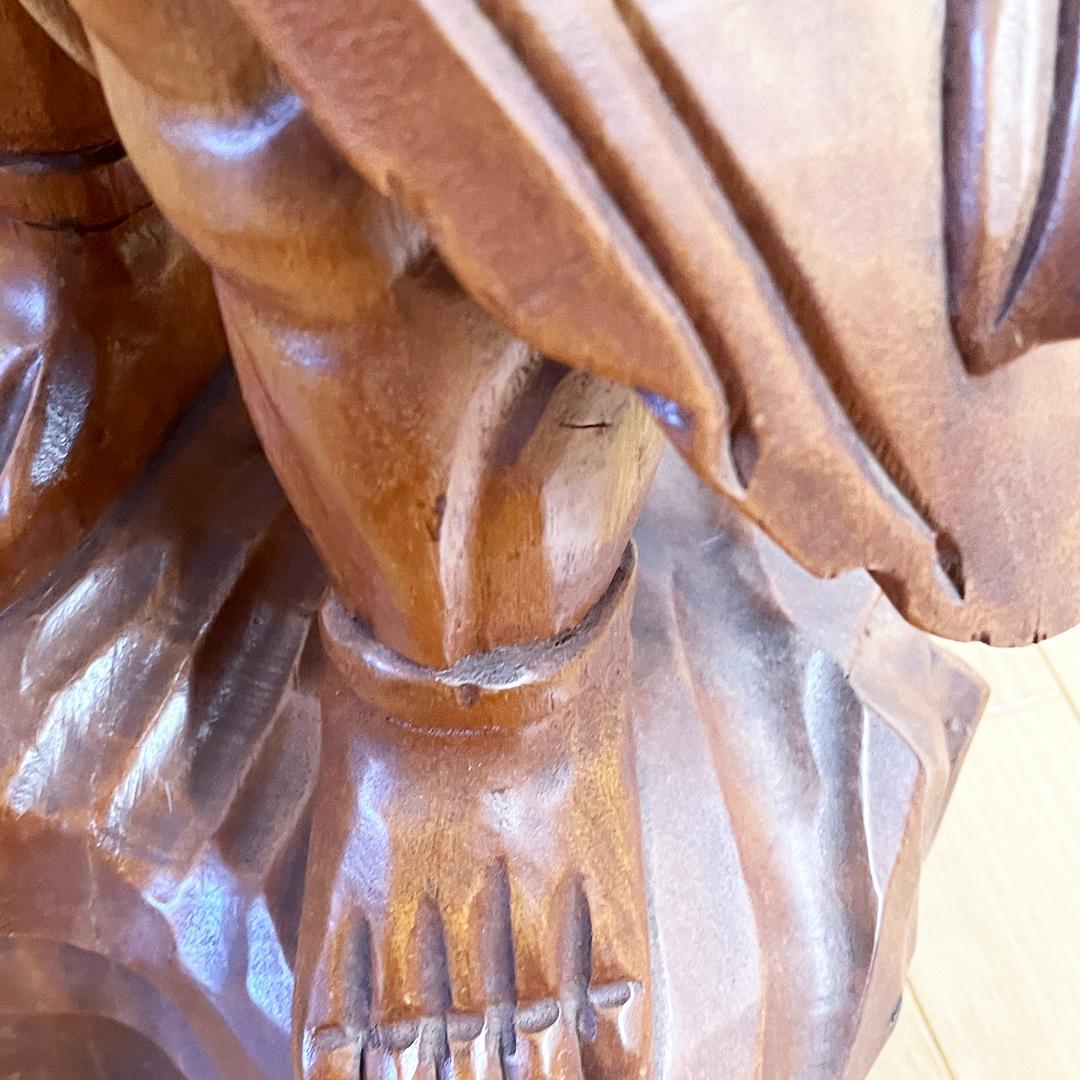 金剛力士像 木造 置物 彫刻