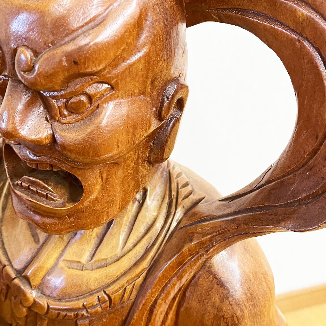 金剛力士像 木造 置物 彫刻