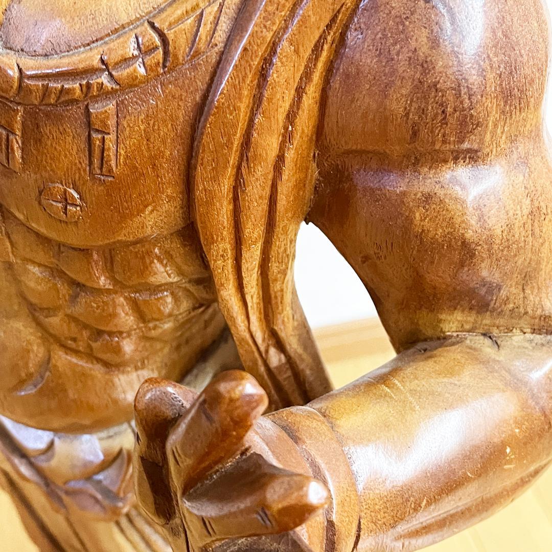 金剛力士像 木造 置物 彫刻