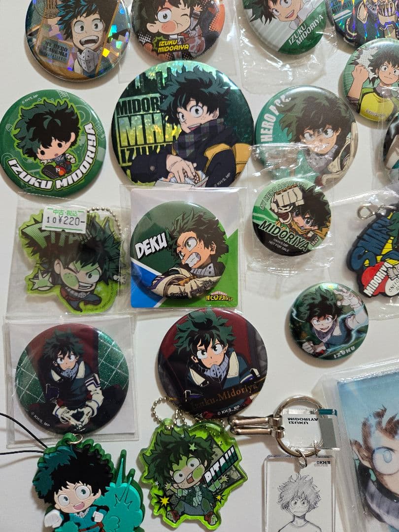 僕のヒーローアカデミア　緑谷出久　アニメグッズ　キャラクターグッズ　まとめ売り