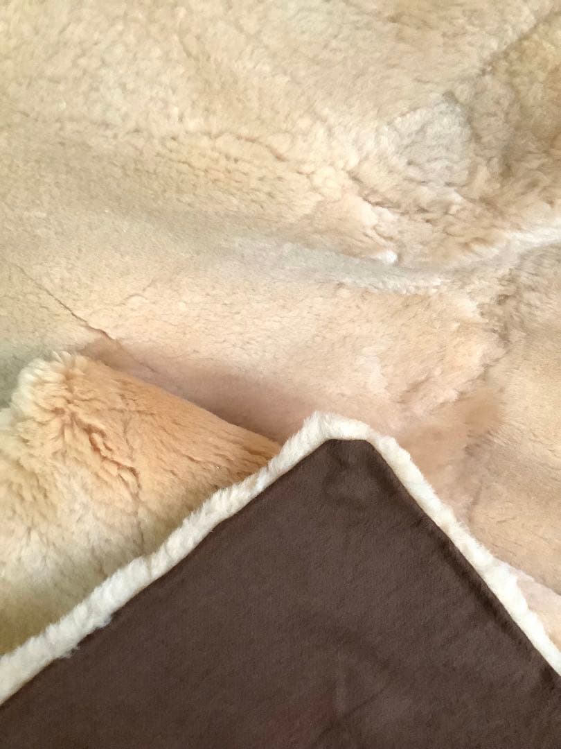 【XIMAO-YANG】シーマオヤン 細羊毛高級ムートン　シーツ シングル 新品