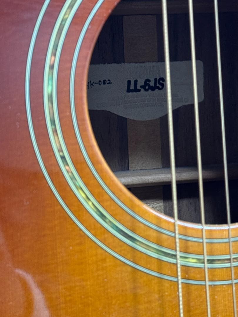 YAMAHA ヤマハ LL-6JS ギター ソフトケース付属