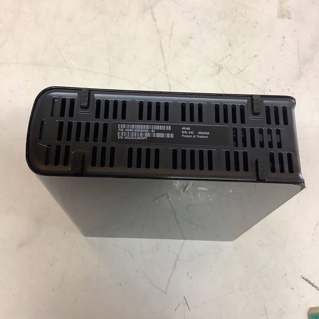 WD My Book 3TB 外付けHDD 通電未確認 箱有（Q-98）