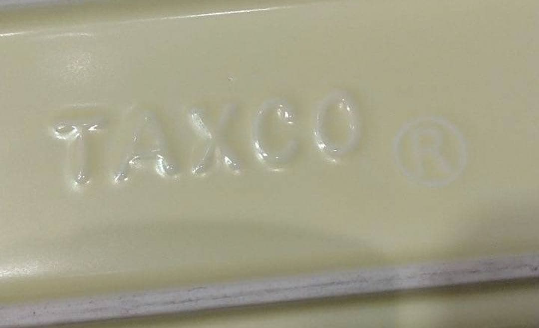 TAXCO テリーヌ型 2個セット オレンジ クリーム色