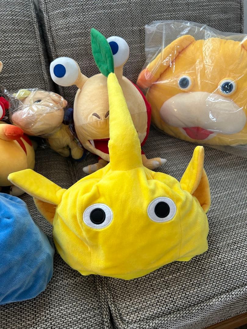 ピクミンなりきり帽子　三色セット