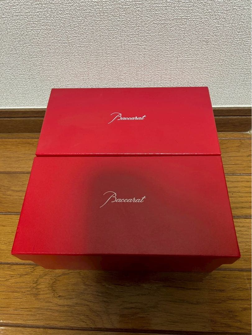 【未使用】バカラ　2015年製　2020年製　ペアグラスセット