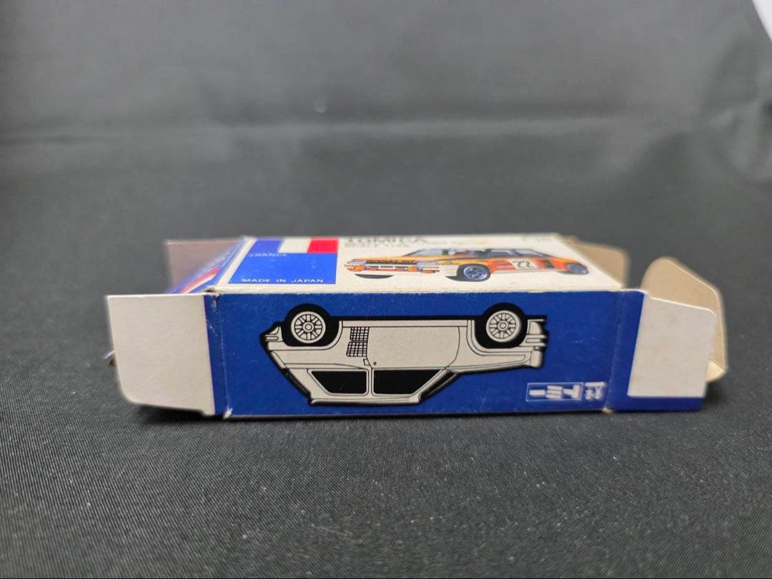 トミカ青箱F36ルノー5ターボラリー(日本製)河口湖ミュージアム レア