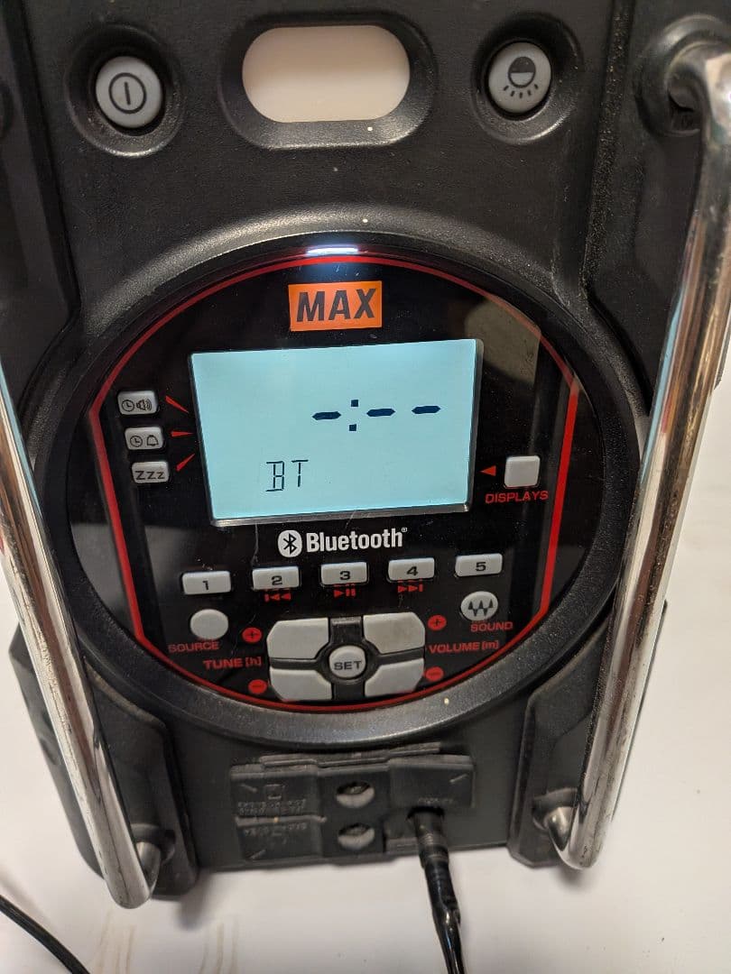 MAX 現場ラジオ　Bluetoothスピーカー