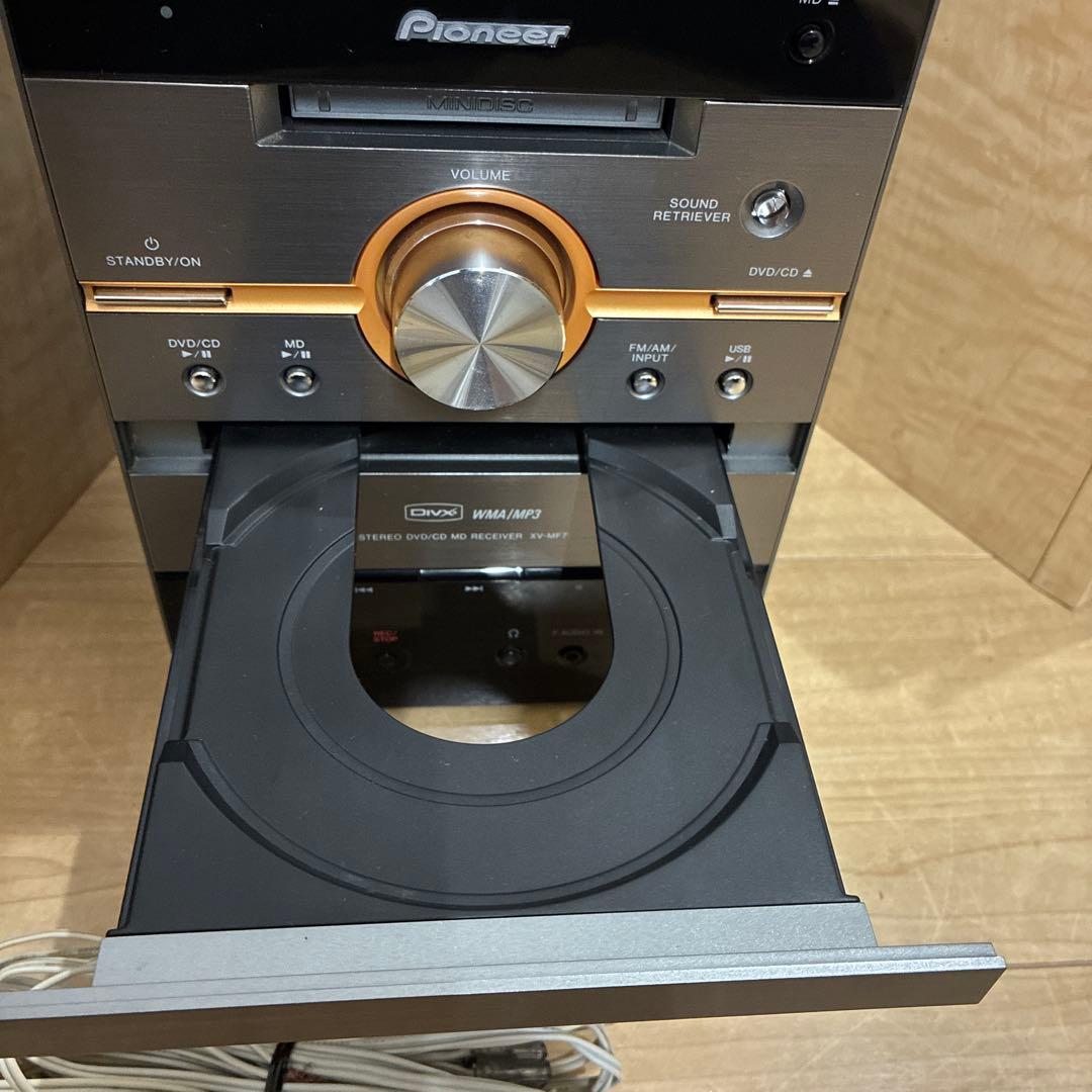 パイオニア　DVD MD CDミニコンポXV-MF7DV かなり希少なミニコンポ