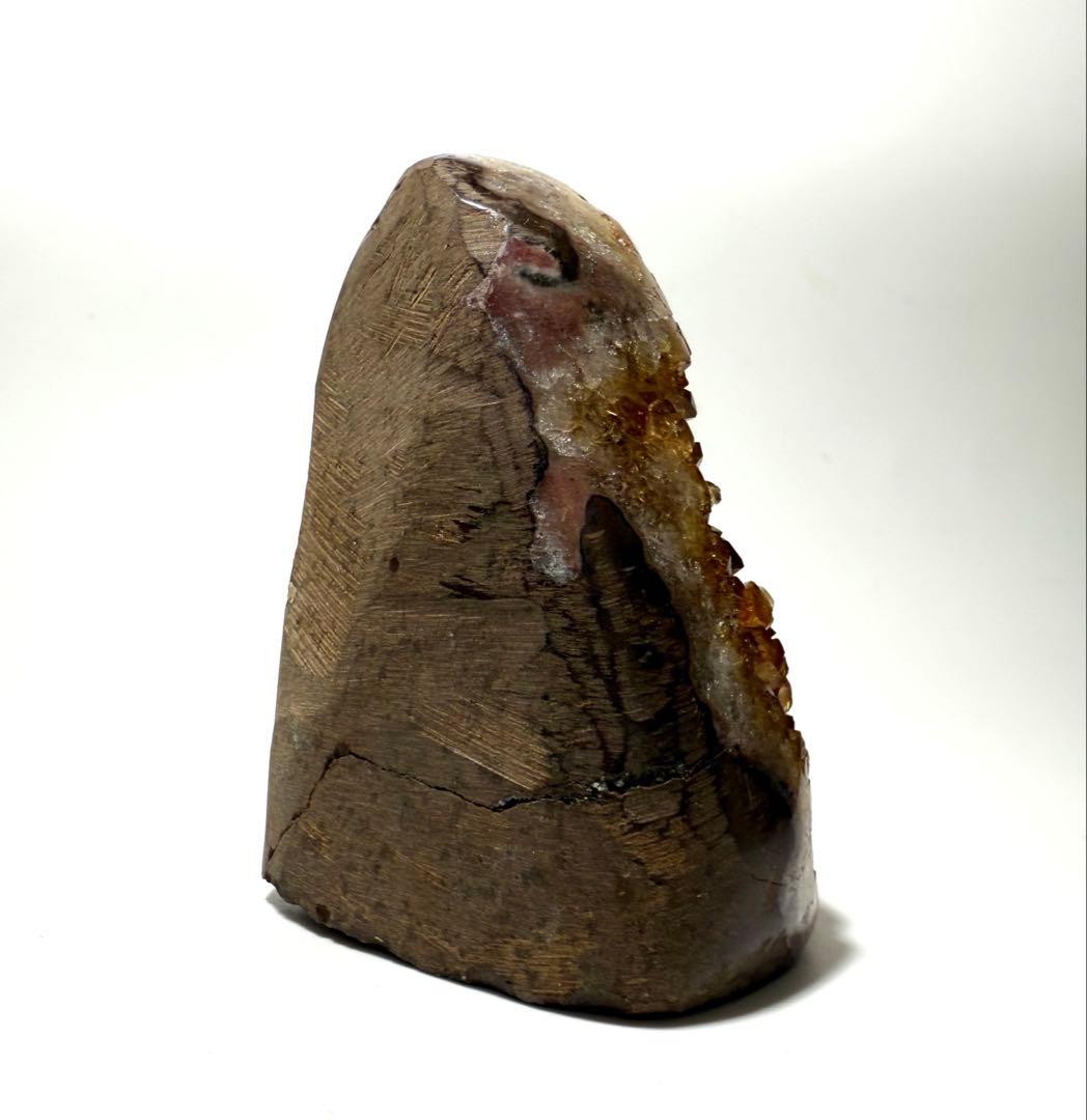 【約341g】シトリンクラスター　原石　天然石　シトリンドーム