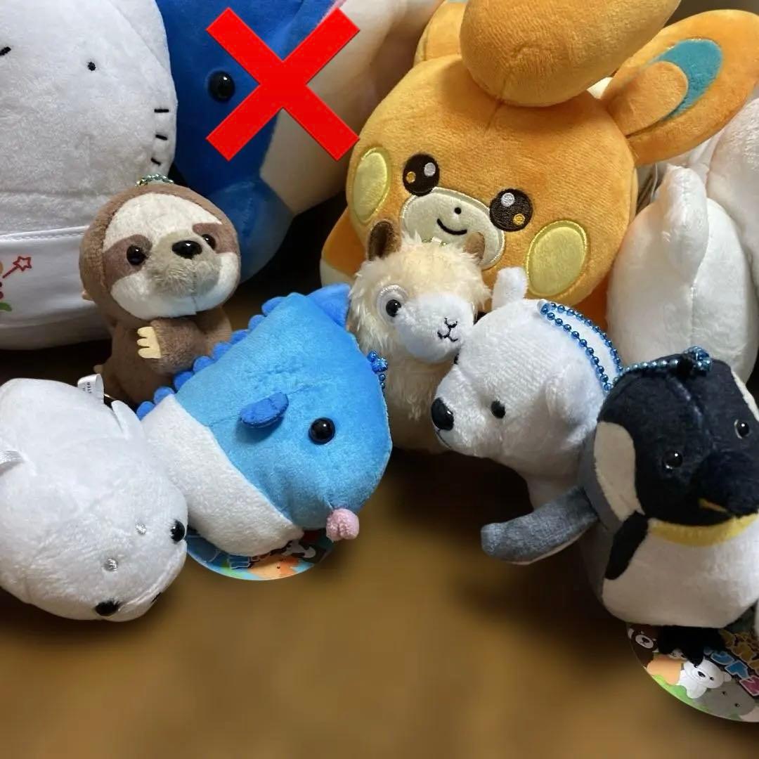 ぬいぐるみ　まとめ売り　ポケモン　コナン　ディズニー　八景島　いぬ産んじゃった他