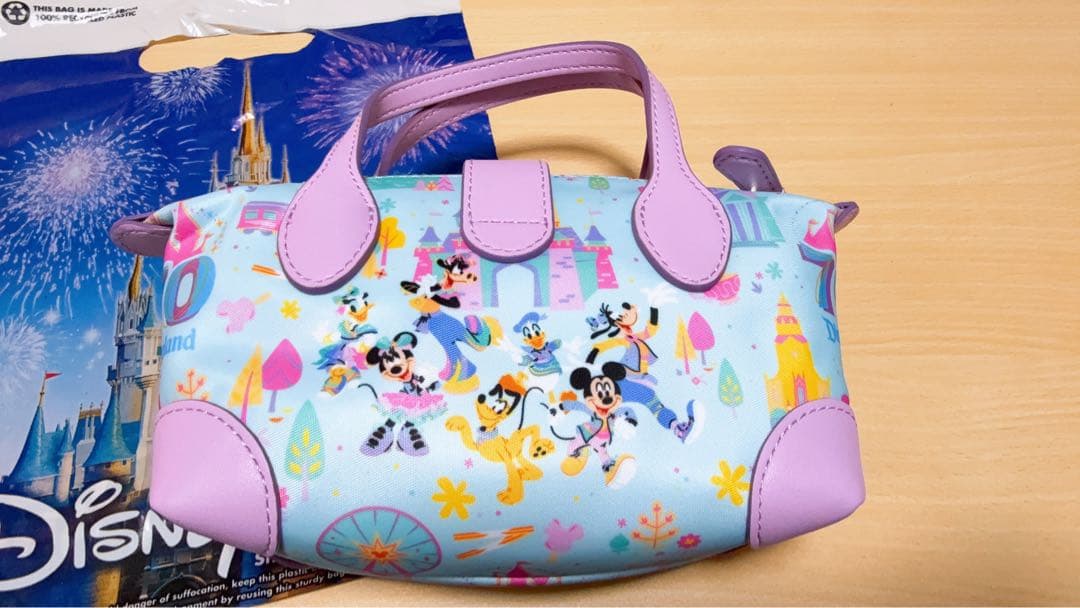 【70周年限定】カリフォルニアディズニーDisney land ポーチ・バッグ