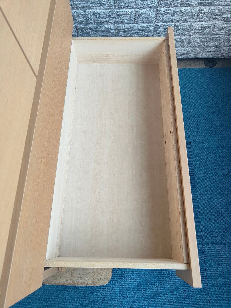 MUJI 無印良品 チェスト 4段 整理タンス オーク材