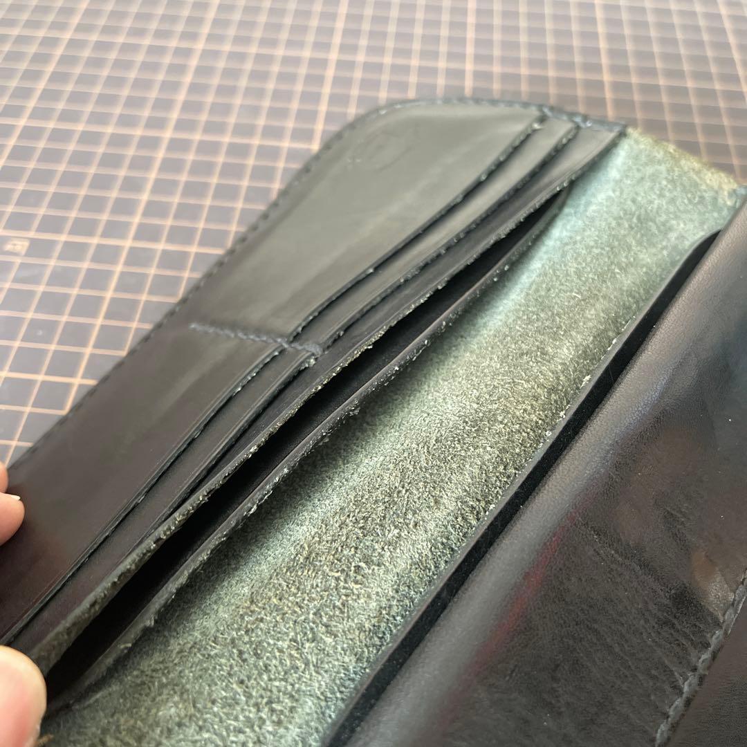 One’s Workerワンズワーカーサドルロングウォレットブラック