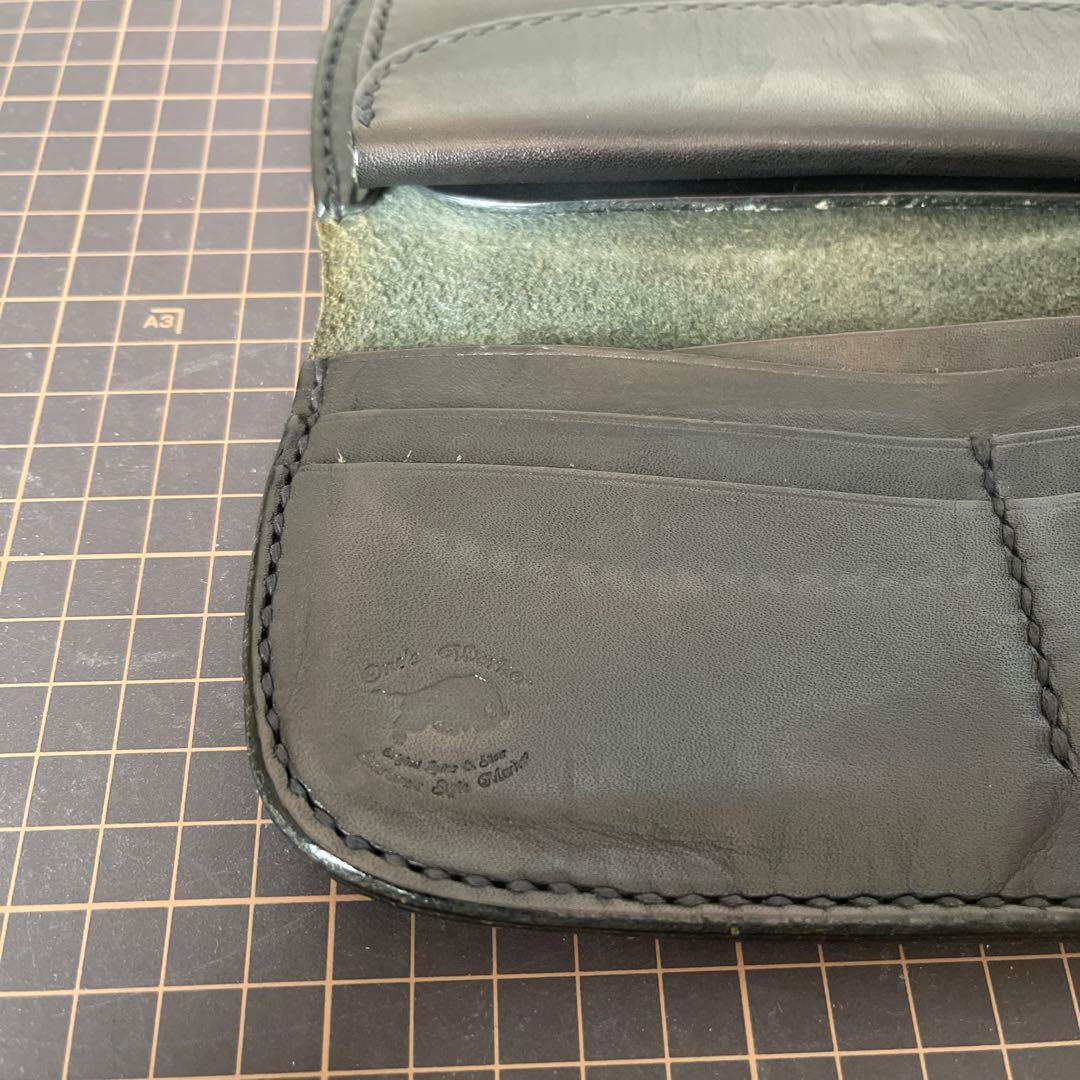 One’s Workerワンズワーカーサドルロングウォレットブラック