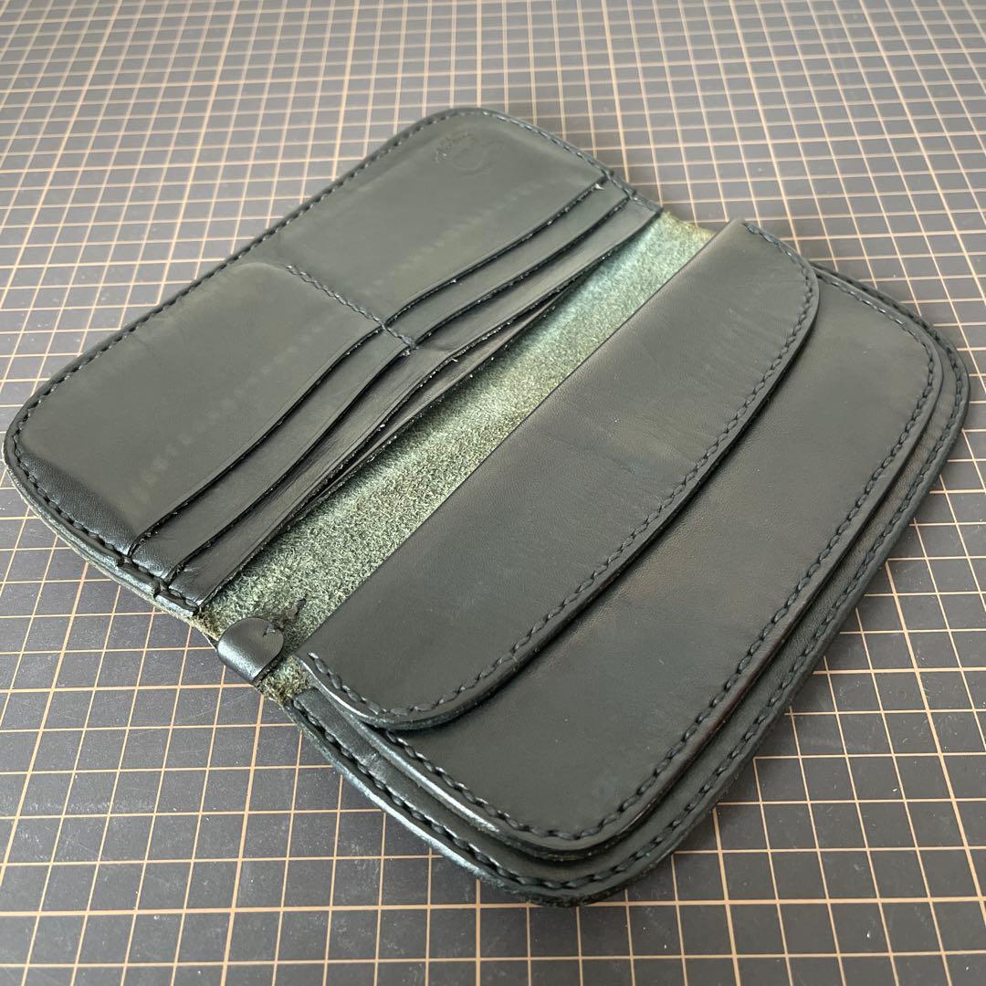 One’s Workerワンズワーカーサドルロングウォレットブラック