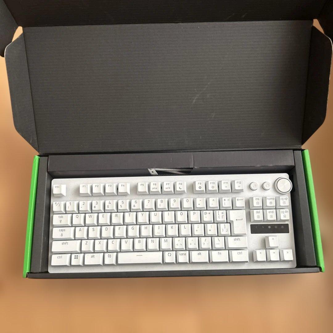 キーボード razer huntsman v3 pro tkl white