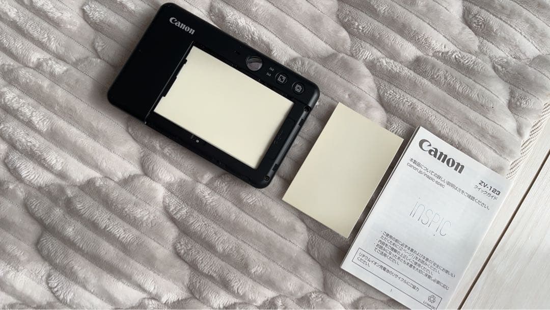 s*n様 Canon inSPiC カメラ付きミニフォトプリンター ブラック