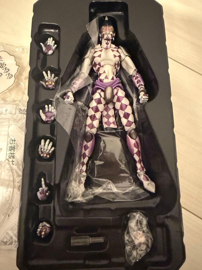 超像可動 ジョジョ パンナコッタ・フーゴ パープル・ヘイズ 2点セット