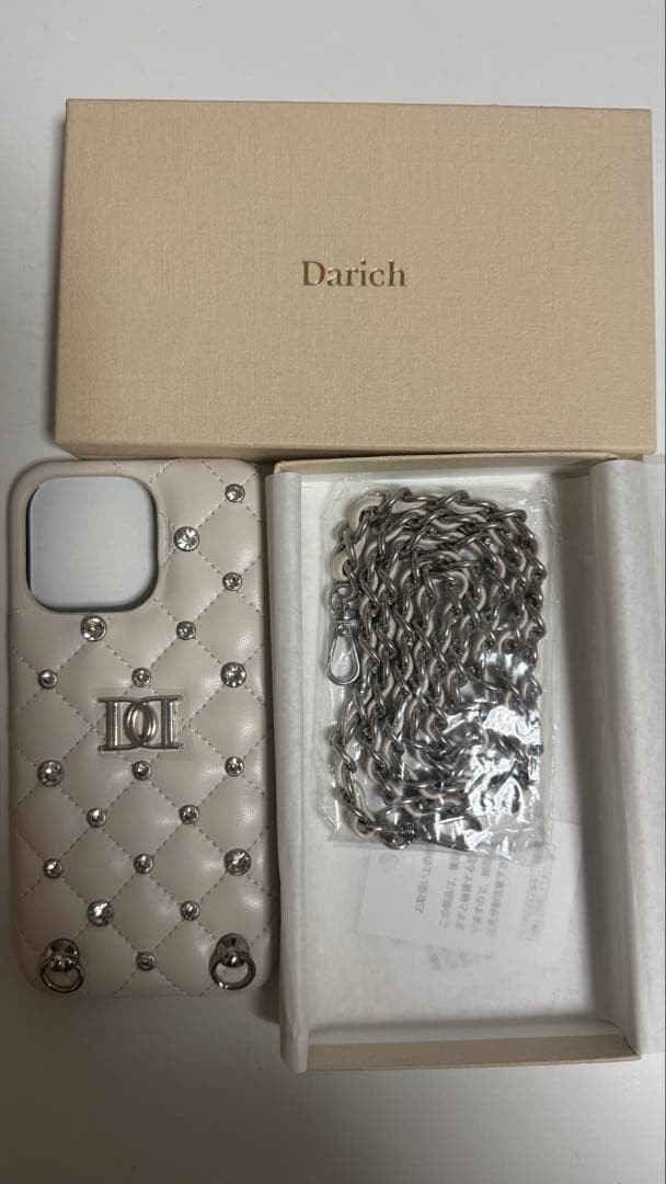 Darich ダーリッチ キルティング iPhoneケース 14promax
