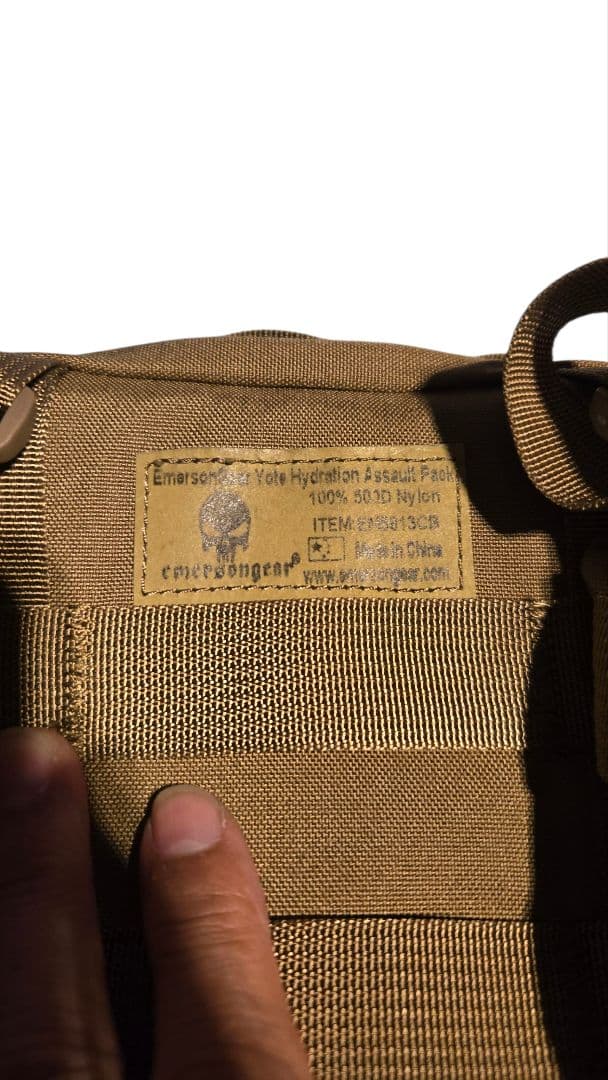 Emersongear タクティカルアサルトバックパック