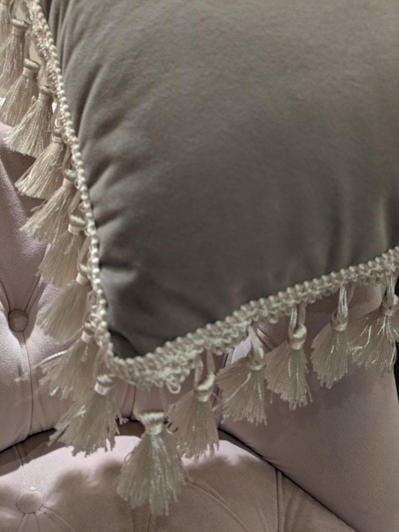 【新品】Jennifer taylor ジェニファーテイラー クッション グレー