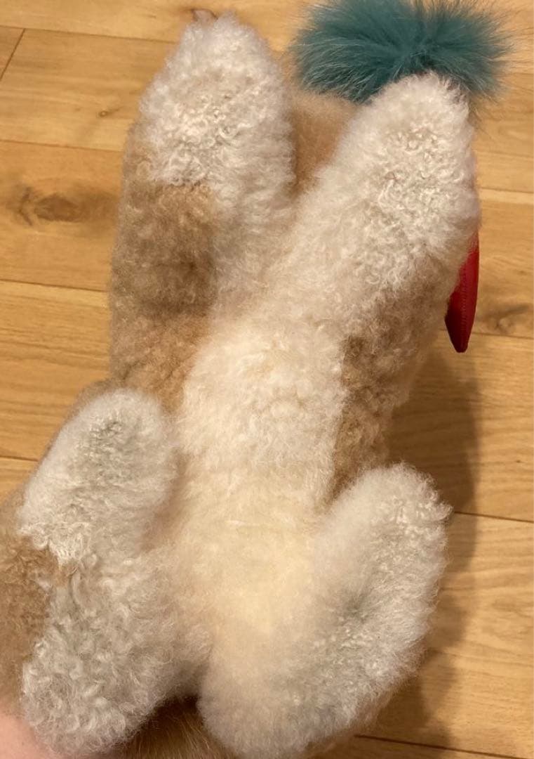 うさぎ　ヴィンテージ　ビンテージ　ぬいぐるみ　置物　希少　インテリア　革